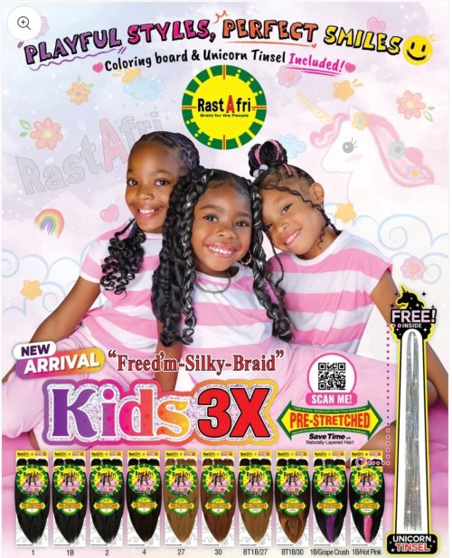 Rast a fri Kids 3X Pre-Stretched